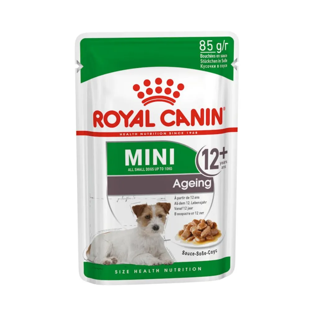 【ROYAL 法國皇家】小型老犬12+主食濕糧 MN+12W 85g*12入組(狗糧、狗餐包、狗濕糧、熟齡犬)