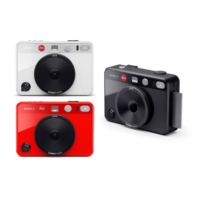 【LEICA 徠卡】SOFORT 2 SOFORT2 雙模式即時相機 黑/白色(公司貨 保固一年)