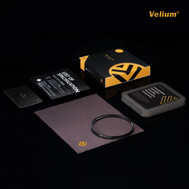 【Velium】MRC nano 8K 多層奈米鍍膜 高透度高精度 46mm UV 保護鏡(總代理公司貨)
