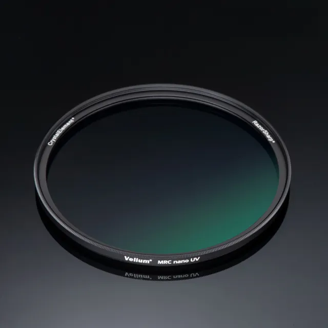 【Velium】MRC nano 8K 多層奈米鍍膜 高透度高精度 49mm UV 保護鏡(總代理公司貨)