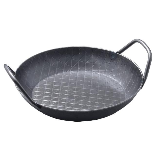【TURK】德國製 鐵鍋 熱鍛 平底深鍋 露營必備 28cm 65930(平輸品)