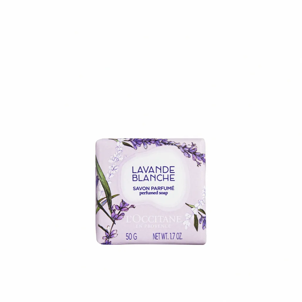 【L’Occitane 歐舒丹】白薰衣草香氛皂50g