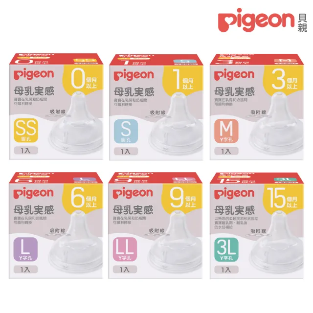 【Pigeon 貝親官方直營】第三代母乳實感PPSU自組奶瓶160ml