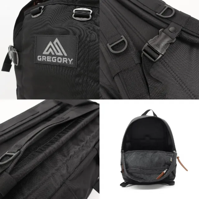 【Gregory】後背包 22L ALL DAY V2.1 Backpack 黑 CORDURA 抗撕裂 筆電包 背包(1313651041)