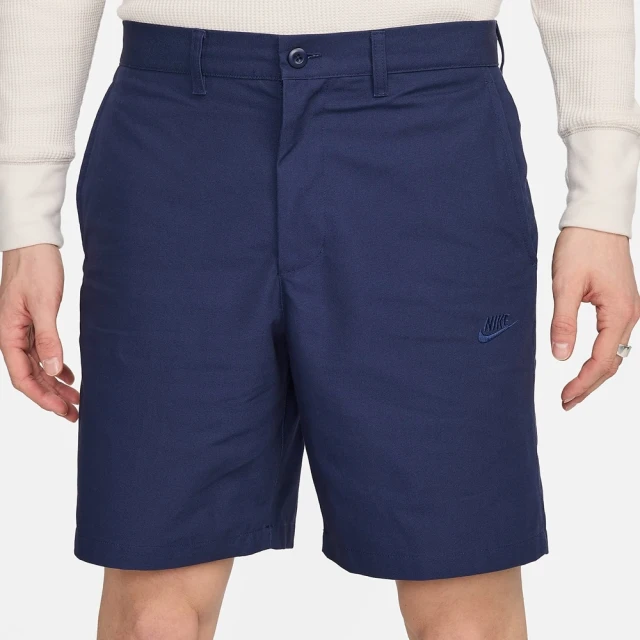 NIKE 耐吉 短褲 休閒褲 卡其褲 寬鬆 男 AS M NK CLUB CHINO SHORT 藍(FZ5773410)