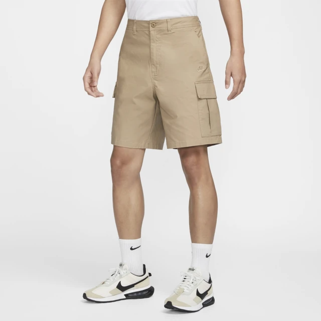 NIKE 耐吉 短褲 休閒褲 工裝 寬鬆 男 AS M NK CLUB WVN CARGO SHORT 卡其色(FN3518247)