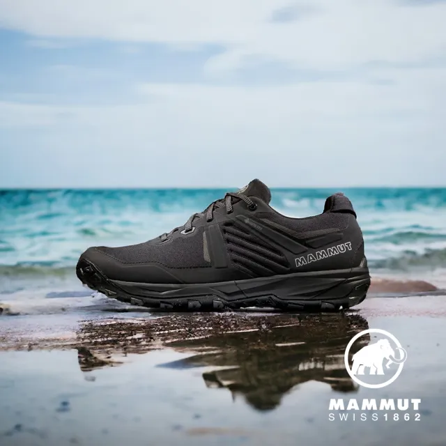 【Mammut 長毛象官方直營】Ultimate III Low GTX Men 低筒健行鞋 黑色 男款 #3030-04660