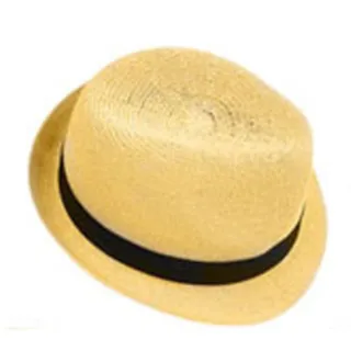 【PS Mall】海洋音樂季 歐美風織帶裝飾爵士帽 英倫紳士帽 2入(G064)