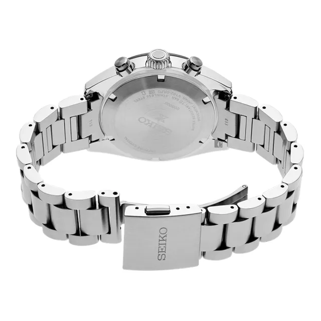 【SEIKO 精工】Prospex SPEEDTIMER 森林熊貓 太陽能三眼計時手錶 母親節 禮物 送禮(SSC933P1/V192-0AF0G)