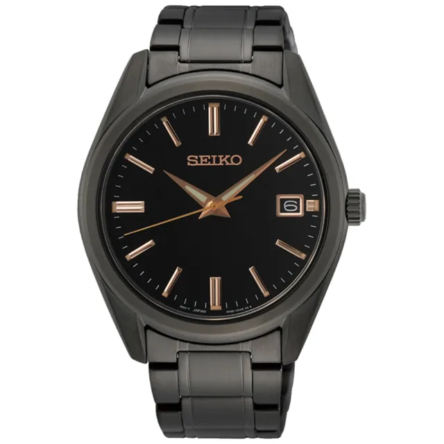 【SEIKO 精工】CS 台灣獨賣 城市簡約手錶-40.2mm 送行動電源 開學(SUR511P1/6N52-00A0SD)