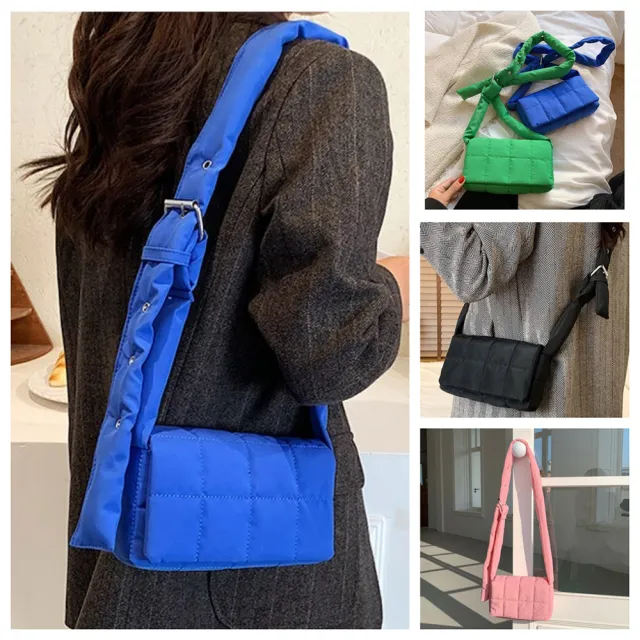 【LEEHER】雙11 側背小包/ins包包/格子包包/側背包/小方包/女生斜背包/尼龍斜背包/韓國包包/攜 