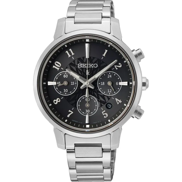 【SEIKO 精工】LUKIA 廣告款 太陽能三眼計時女錶 母親節 禮物 送禮(SSC905J1/V175-0FC0D)