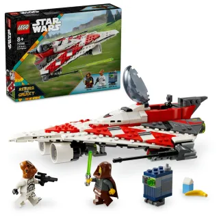 【LEGO 樂高】星際大戰系列 75388 Jedi Bob 的星際戰機(星際宇宙 星戰模型 禮物 居家擺設)