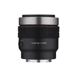 【SAMYANG】三陽光學 V-AF 20mm T1.9 FE 自動對焦電影鏡(公司貨 SONY FE接環)