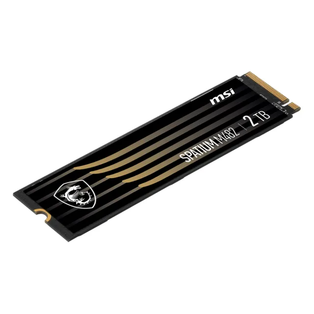 【MSI 微星】SPATIUM M482 2TB M.2 2280 PCIe 4.0 ssd固態硬碟(讀7300M/寫6400M)