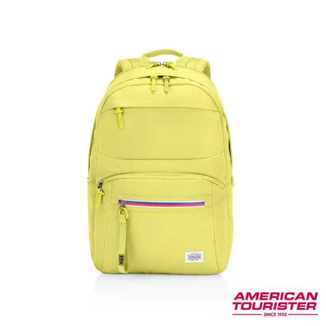 【AMERICAN TOURISTER 美國旅行者】Braydon 極輕防潑水面料防水拉鍊筆電後背包16吋(多色可選)