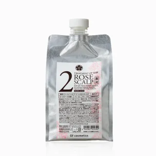 【Of cosmetics】奧芙蔻 玫瑰頭皮養護調理護髮乳2-ROS環保包1000g(適合頭皮乾燥 / 想頭髮強韌使用)