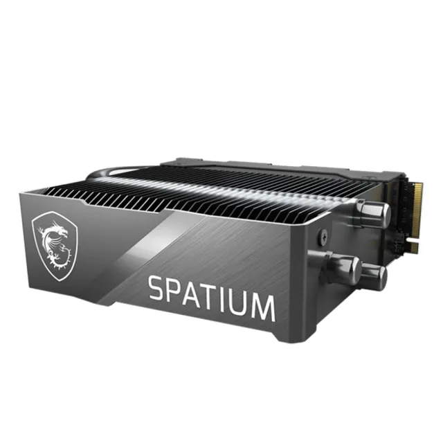 【MSI 微星】SPATIUM M580 FROZR 4TB M.2 2280 PCIe 5.0 ssd固態硬碟 含散熱器(讀14100M/寫12600M)