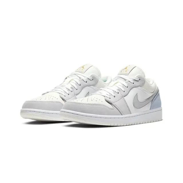 【NIKE 耐吉】Air Jordan 1 Low Paris 巴黎 雲白 CV3043-100(AJ1 休閒鞋 男鞋)