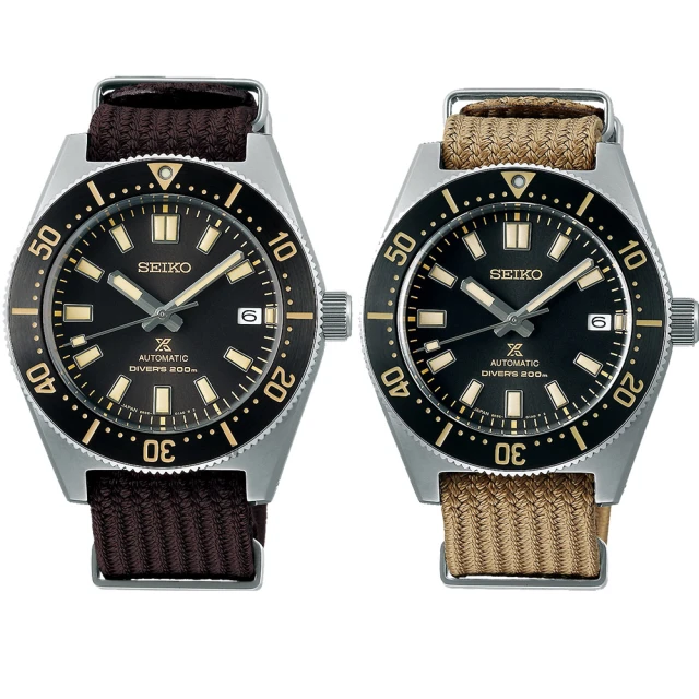 SEIKO 精工 Prospex DIVER SCUBA 1965現代版 200米潛水機械錶 套錶 送行動電源(SPB239J1/6R35-00P0D)