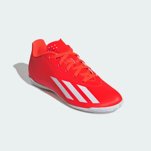 【adidas 愛迪達】X CRAZYFAST CLUB 足球鞋 運動鞋 童鞋 IF0709