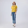 【ILEY 伊蕾】亮片刺繡棉質微喇牛仔褲(淺藍色；M-XL；1242338618)