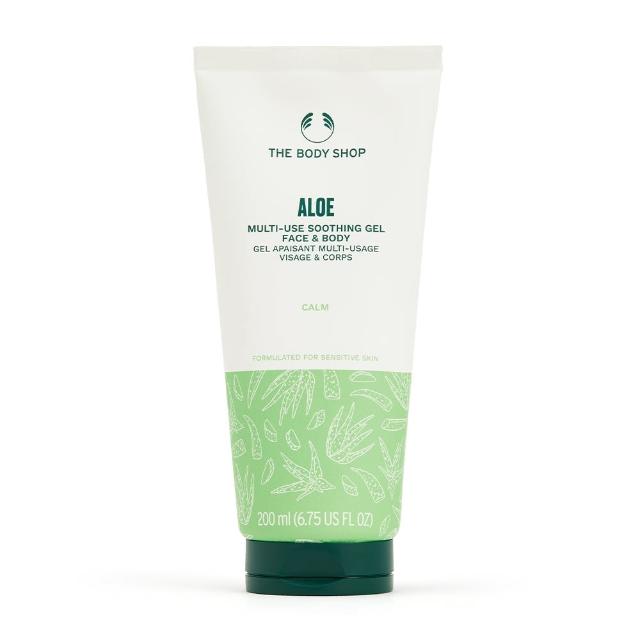 【THE BODY SHOP 美體小舖】蘆薈舒緩臉部&身體凝膠-200ML
