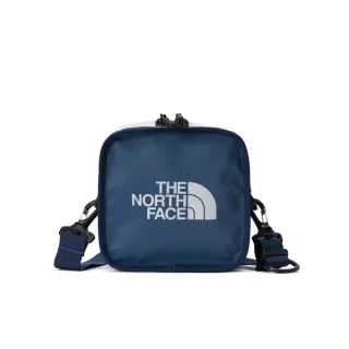 【The North Face 官方旗艦】北面男女款藍色品牌LOGO休閒單肩包｜3VWSOLJ(斜背包)