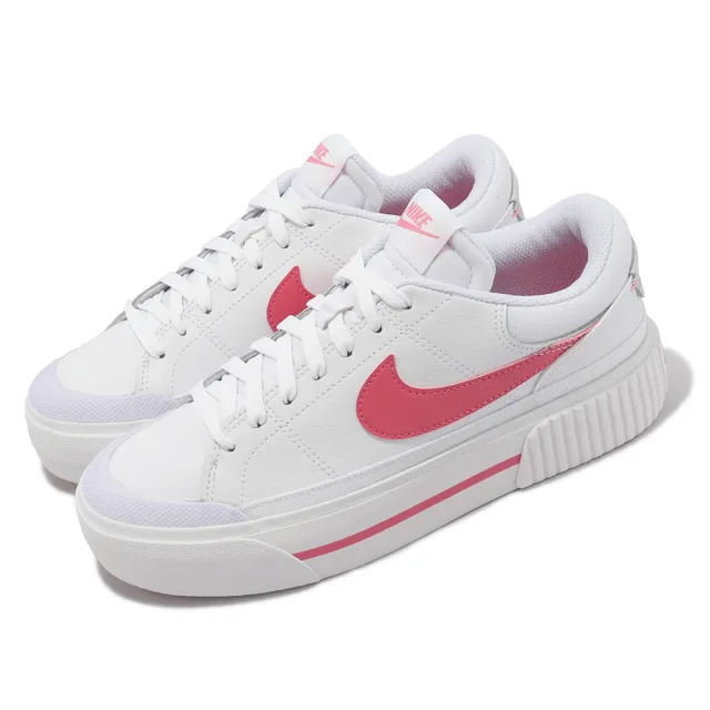 【NIKE 耐吉】餅乾鞋 Wmns Court Legacy Lift 女鞋 厚底 增高 拼接 休閒鞋 單一價(DM7590-200)