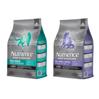 【Nutrience 紐崔斯】INFUSION天然貓寵糧系列-5kg(成貓飼料、全齡貓飼料、添加益生菌、WDJ、體重控制)