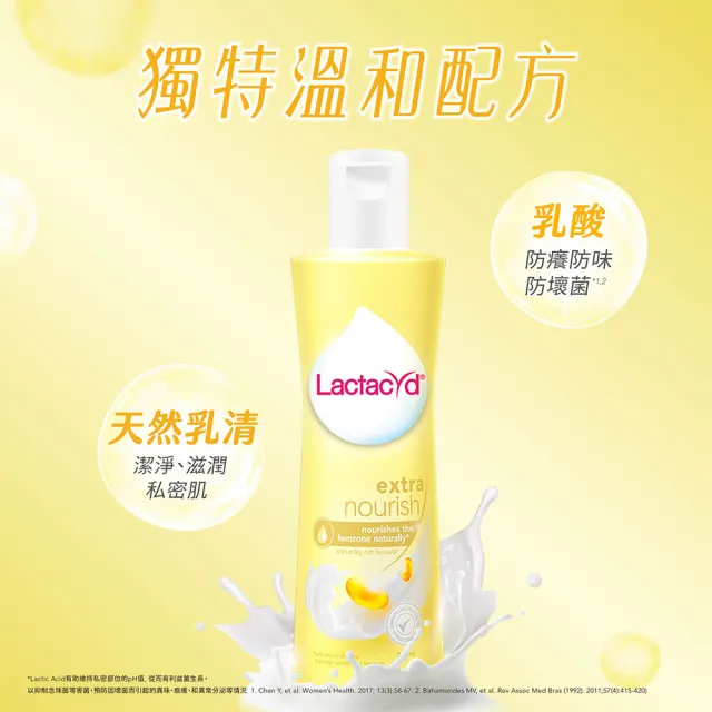 【Lactacyd 立朵舒】私密潔浴露250ml - 滋潤緊緻/加倍修護(私密清潔 產後私密保養 更年期乾癢修護)