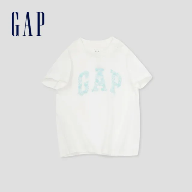 【GAP】兒童裝 Logo/小熊印花純棉短袖T恤-多款任選(545580&467758&890363)