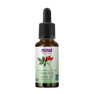 【NOW娜奧】美國USDA有機認證純玫瑰果保濕油 30ml -7594-Now Foods