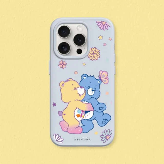 【RHINOSHIELD 犀牛盾】iPhone 13系列 SolidSuit MagSafe兼容 磁吸手機殼/抱一個(Care Bears)