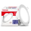 【TOSHIBA 東芝】買8送8 星日耀 11W LED 崁燈 12CM嵌燈(白光/自然光/黃光)