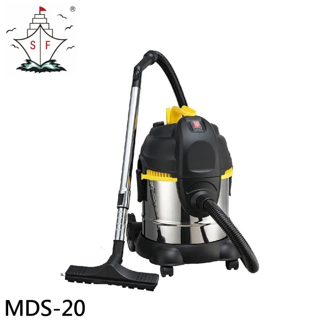 順帆風機 20L 工業用 乾濕兩用吸塵器(MDS-20)好評