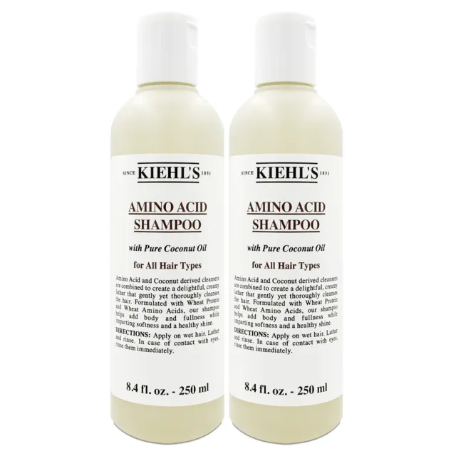 【Kiehl’s 契爾氏】氨基酸洗髮精250ml*2(百貨專櫃貨)