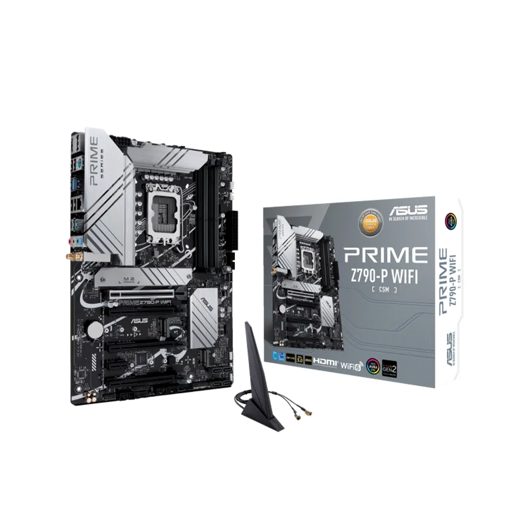 【ASUS 華碩】Intel 第12代 Core i7-12700KF+華碩 PRIME Z790-P WIFI-CSM(組合5-2)