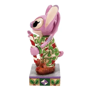 【Enesco】精品家飾 Disney 迪士尼 星際寶貝 安琪聖誕節塑像居家擺飾