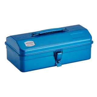 【TOYO】台灣公司貨 山型提把式鋼製單層收納工具箱Y-280(3色)