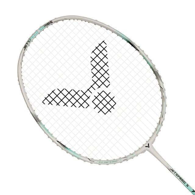 【VICTOR 勝利體育】羽球拍 JETSPEED S T1(極速JS-T1 R 粉綠)