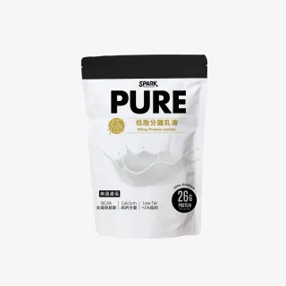 【Spark Protein】Pure 極 - 低脂分離乳清 500g/袋(無調味)