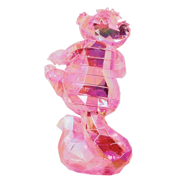 【Enesco】精品家飾 Disney 迪士尼 愛麗絲夢遊仙境 柴郡貓透明塑像居家擺飾