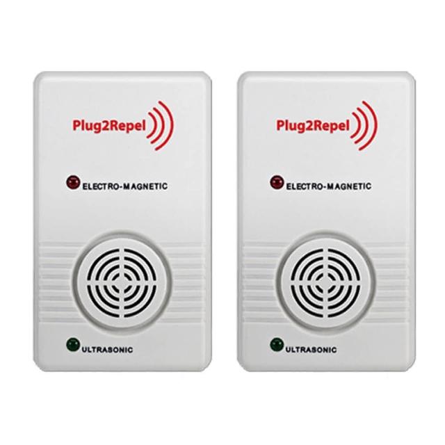 【Digimax】UP-117 『天降驅鼠神兵』威豹超音波驅鼠蟲器2入