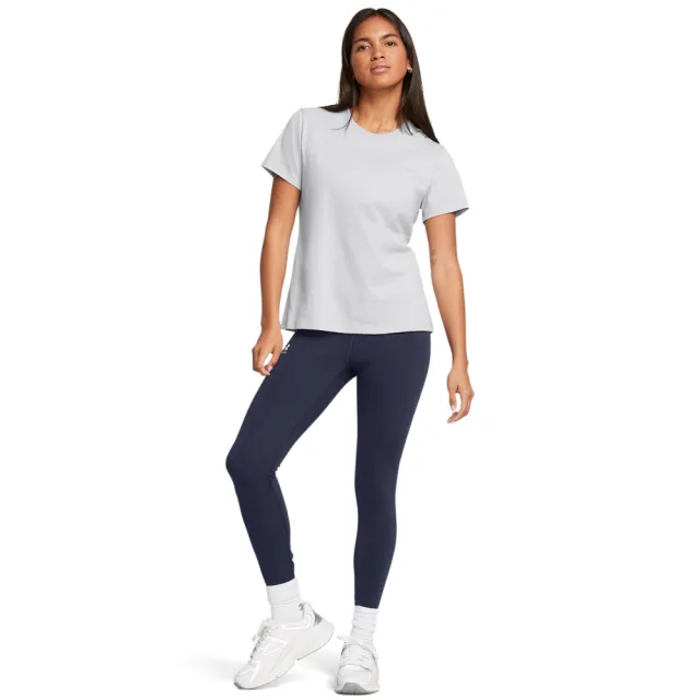 【UNDER ARMOUR】UA 女 Campus 緊身運動長褲_1386482-410(藍色)