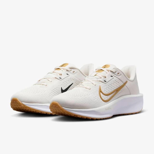 NIKE 耐吉 慢跑鞋 女鞋 運動鞋 緩震 WMNS QUEST 6 米白金 FD6034-003