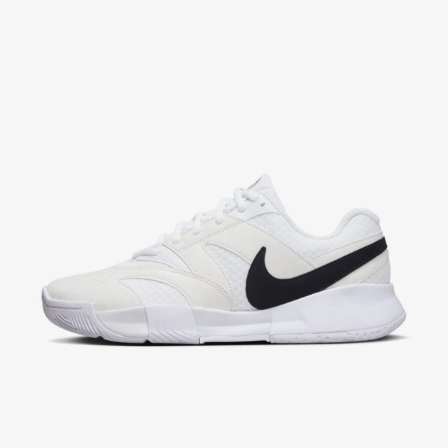 NIKE 耐吉NIKE 耐吉 W Court Lite 4 女 網球鞋 運動 訓練 透氣 耐磨 耐穿 入門款 白黑(FD6575-100)