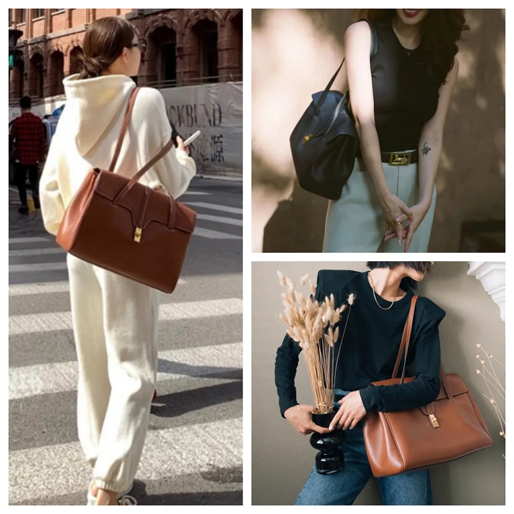 LEEHER】真皮包包/大容量/通勤包包/托特包/牛皮包包/電腦包/名牌包包