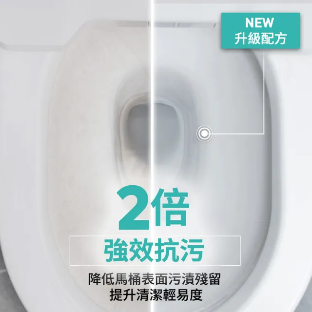 【3M】百利替換式馬桶刷升級款-1柄4刷頭(薰衣草/香檸/無香 可任選)