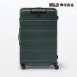 【MUJI 無印良品】四輪硬殼止滑拉桿箱75L